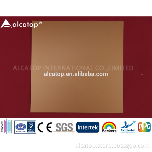 PE Coated Building Curtain Wall Interior Aluminum Composite Panel